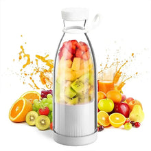 Load image into Gallery viewer, Portable Electric Juicer Cup Handheld 6-blade USB Rechargeable Multifunctional Fruit Blender 380ml Mini Juicer

