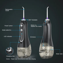 Load image into Gallery viewer, Electric Dental Flusher Portable Home Intelligent Dental Cleaner Oral Tooth Cleaning Oral Irrigator Personal Care Appliances
