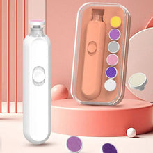 Load image into Gallery viewer, Nail Trimmer with Light Electric Light Up 360 Degree Rotating Kids Nail Trimmer Low Noise Children Nail File Nail Clippers
