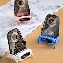 Load image into Gallery viewer, Chair Wireless Phone Charger Cell Phone Charging Station 3 In 1 Wireless Charger Portable Charger With Speaker Function Phone
