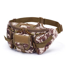 Load image into Gallery viewer, Men Tactical Waist Bag Nylon Fanny Pack Military Travel Hip Belt Bum Sports Bag Outdoor Cycling Travel Hiking Waistpack Pouch
