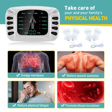 Load image into Gallery viewer, Electric Massage Instrument EMS Tense Machine Pulse Massager Tens Acupuncture Electrical Muscle Stimulator for Neck Back Body
