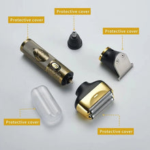 Load image into Gallery viewer, 3 in 1 Electric Beard Grooming Waterproof Shaver for Men Cordless Rechargeable Hair Trimmer Set Nose Trimmer
