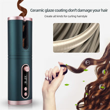 Load image into Gallery viewer, Automatic Hair Curler Ceramic Anti-Scalding Wireless Curling Iron for Women Electric Negative Ion Hair Waver Styling Tool
