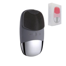 Load image into Gallery viewer, Electric Face Cleansing Brush Facial Cleanser Sonic Facial Cleansing Brush Scrubber Skin Massager
