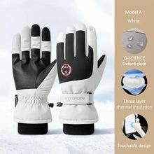 Load image into Gallery viewer, Winter Waterproof Cycling Gloves Sports Running Motorcycle Ski Touch Screen Fleece Gloves Non-slip Warm Full Fingers Ski Gloves
