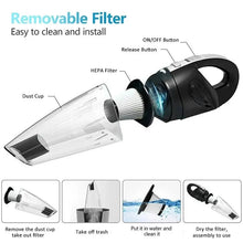 Load image into Gallery viewer, Wireless Vacuum Cleaner Powerful Cyclone Suction Rechargeable Handheld Car Vacuum Cleaner Quick Charge for Car Home Pet Hair
