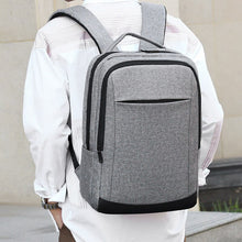 Load image into Gallery viewer, Fashion Men's Backpack Oxford Cloth Waterproof Large Capacity Shoulder Bag Holds 15.6 Inches Laptop Bag With USB Port Rucksack
