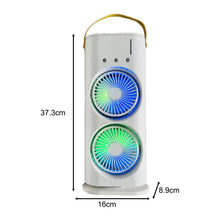 Load image into Gallery viewer, Oscillating Table Fan Portable Desk Fan for Kids Girls Women Office Bedroom
