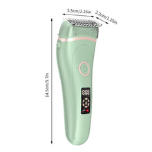 Load image into Gallery viewer, Electric Shaver Women USB Hair Remover Fast Charging Painless Waterproof LED Display Trimmer
