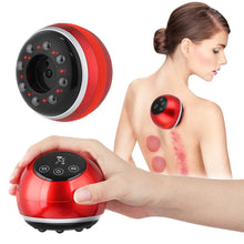 Load image into Gallery viewer, Electric Cupping Massager Vacuum Suction Cups Red Light Anti Cellulite Magnet Guasha Scraping Fat Burner Slimming
