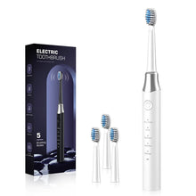 Load image into Gallery viewer, Electric Sonic Toothbrush Sensitive Gum Care Rechargeable Toothbrush 5 Modes Soft Brush Bristle 60 Days Life Long
