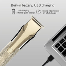 Load image into Gallery viewer, Professional Cordless Hair Clipper Rechargeable Barber Haircut Machine Hair Trimmer for Barbers Stylists Haircutting Machine
