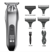 Load image into Gallery viewer, Electric Cordless Haircut Trimmer For Man Professional Hair Cutting Machine Barber Clipper T Blade 0.1mm Zero Cutter Shave Razor

