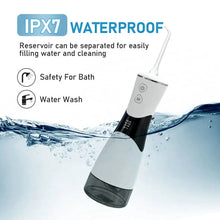 Load image into Gallery viewer, Oral Irrigator Protable Water Flosser for Teeth Whitening Dental Water Jet Pick Mouth Washing Machine Pulse Cleaner Waterproof
