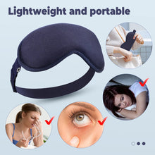 Load image into Gallery viewer, Electric 3D Eye Mask Hot Compress Massage Smart Timing Eye Massager Sleep Aids Shading Blindfold Relieve Fatigue
