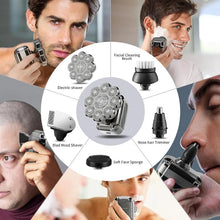 Load image into Gallery viewer, 9D Head Shaver for Bald Men Electric Shavers Rechargeable Head Razor IPX7 Waterproof Rotary Shaver with LED Display

