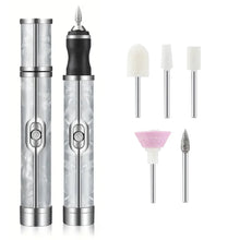 Load image into Gallery viewer, 20000RPM Electric Nail Polisher Rechargeable Nail Polisher Nails Portable Nail Drill Machine Kit Manicure Drill Salon Tool
