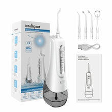 Load image into Gallery viewer, 4 Modes Powerful Irrigator Dental Water Flosser Jet Pick Mouth Washing Machine Shower 30-140psi Floss For Teeth Toothpick

