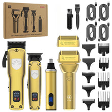Load image into Gallery viewer, Professional Hair Clipper Set Men's Oil Head Carving Electric Push Shear Electric Shaver Nose Hair Trimmer
