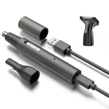 Load image into Gallery viewer, Electric Nose Ear Hair Trimmer for Men Painless Rechargeable Sideburns Eyebrows Beard Women 3in1 Hair Clipper Shaver Sets

