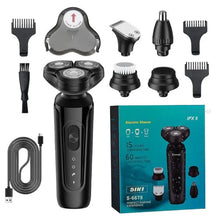 Load image into Gallery viewer, Efficient Floating Heads Men's Electric Razors for Quick Grooming USB Charging Beard Trimmer Convenient Travel Shaver
