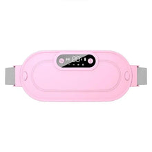Load image into Gallery viewer, Portable Heating Pad Stomach Warmer Waist Warmers Winter Massager Heating Belly Warmer With Digital Display adjustable Vibration
