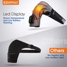 Load image into Gallery viewer, Electric Heating Shoulder Brace LED Display Vibration Shoulder Massage Support Belt Strap For Arthritis Joint Injury Pain Relief
