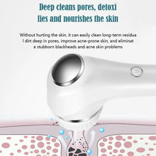Load image into Gallery viewer, Electric Facial Cleansing Brush EMS Lifting and Introduction Massager Blackhead Removal and Pore Beauty Instrument Facial Skin Care
