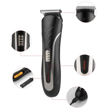 Load image into Gallery viewer, 3 In 1 Professional Hair Trimmer Men&#39;s Hair Clipper Rechargeable Nose Beard Trimmer Electric Shaver Cutting Machine
