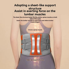 Load image into Gallery viewer, Wireless Heating Vibration Massage Belt Steel Plate Support Lumbar Pain Relief Warmer Full-Body Relaxation Device
