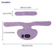 Load image into Gallery viewer, Red Light Therapy Face Mask Neck Chest Skin Care Light 660NM+850NM Infrared Therapy Light 72 Red LED Bulbs USB-powered
