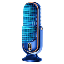 Load image into Gallery viewer, Air Cooling Fan USB Rechargeable 1800mAh Tower Table Fan 5 Speeds Refrigeration Air Conditioning Fan Brushless Motor LED Display
