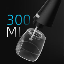 Load image into Gallery viewer, Fashion Oral Irrigator Water Dental Flosser Rechargeable Portable Dental Water Jet Floss 300ML 3-speed Waterproof 5 Tips Cleaner
