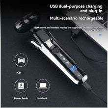 Load image into Gallery viewer, 3in1 Electric Shaver Digital Display Rechargeable High Power Portable Trimmer Waterproof Shaver Rotary Razor Travel Gift
