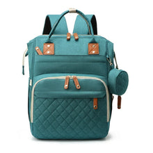 Load image into Gallery viewer, USB Mummy Bag Diaper Bag Baby Care Large Capacity Mom Backpack Mummy Maternity Wet Bag Waterproof Baby Pregnant Bag Nappy Bag
