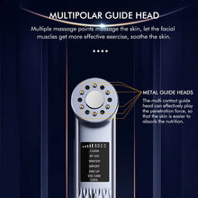 Load image into Gallery viewer, Face Vibration Massage Beauty Instrument Hot and Cold Essence Introduction Instrument Micro-current Skin Rejuvenation Instrument
