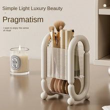 Load image into Gallery viewer, Light Luxury Minimalist Makeup Brush Storage Cylinder Dresser Desktop Eyebrow Pencil Brush Storage Rack

