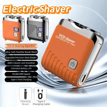 Load image into Gallery viewer, Double Head Mini Electric Shaver LCD Display Powerful Motor Men's Beard Trimmer Comfortable Grip Efficient Shaving
