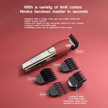 Load image into Gallery viewer, 6 in 1 Hair Clipper Professional Hair Cutting Machine for Men Multi-function Waterproof Hair Trimmer LCD Display Clippers Kit
