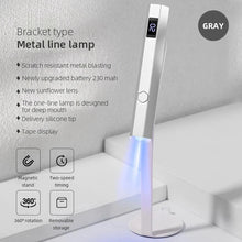 Load image into Gallery viewer, Handheld Nail Dryer Gel Lamp Small Nail Polish Fast Dry Mini Portable Adhesive Glue USB Led Lamp Manicure Tool UV Detector
