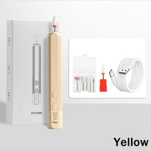 Load image into Gallery viewer, Professional 18000RPM Electric Portable Nail Drill Machine USB Rechargeable Low Noise Nail Sander File for Manicure Salon Tools

