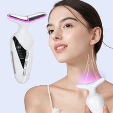 Load image into Gallery viewer, Neck Beauty Instrument Face and Neck Massager Suitable for Women's Home Skin Care
