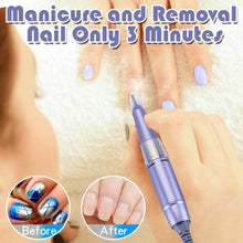 Load image into Gallery viewer, 45000RPM Electric Nail Drill Machine Rechargeable Manicure Cutter Machine With LCD Display Professional Nails Sander Nail Art
