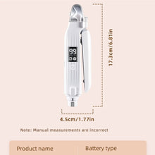 Load image into Gallery viewer, Pet Safety LED Grinder Claw Trimmer for Home Grooming Rechargeable
