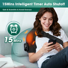 Load image into Gallery viewer, Electric Heated Vibration Shoulder Massage Pad Heating Massager for Shoulder Hot Compress Thermal Joint Brace Muscle Relaxation
