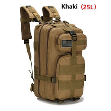 Load image into Gallery viewer, 25L/50L Army Military Tactical Backpack Large Hiking Backpacks Bags Business Men Backpack
