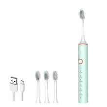 Load image into Gallery viewer, Smart Sonic Electric Toothbrush USB Ultrasonic Electric Toothbrush for Adults Automatic Tooth Brush Teeth Cleaning IPX7 Waterproof
