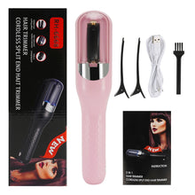 Load image into Gallery viewer, Hair Split Ends Trimmer Charging Professional Hair Cutter Smooth End Cutting Clipper Beauty Set Bag Product For Women Ladies
