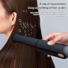 Load image into Gallery viewer, Hair Straightening Comb 2 In 1 Digital 3 Temperature Adjustable Hair Flat Iron For Women Female

